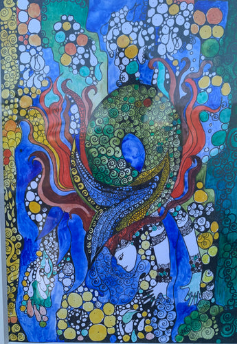 mermaid hiding