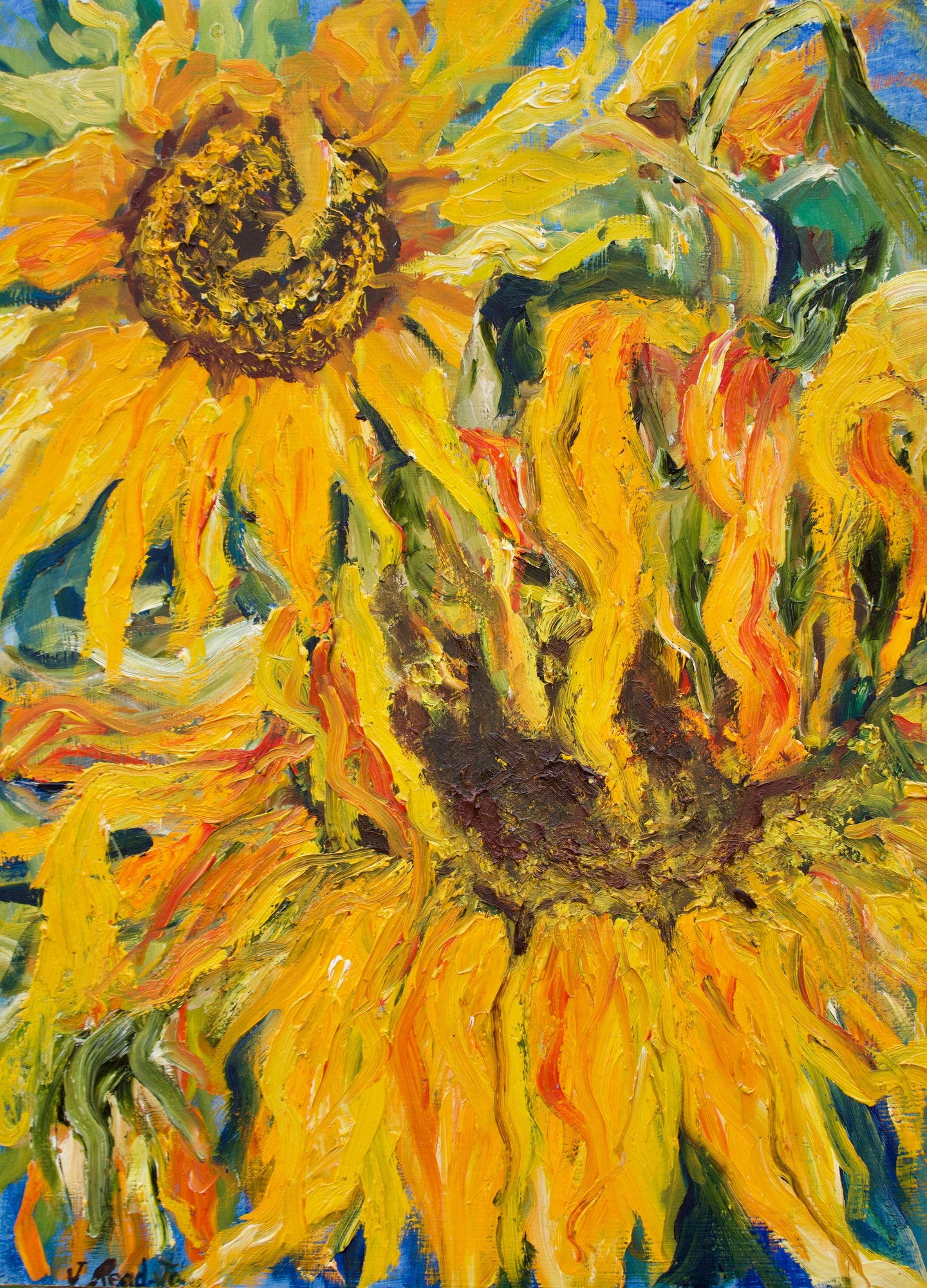 Sunflowers:  SOLD