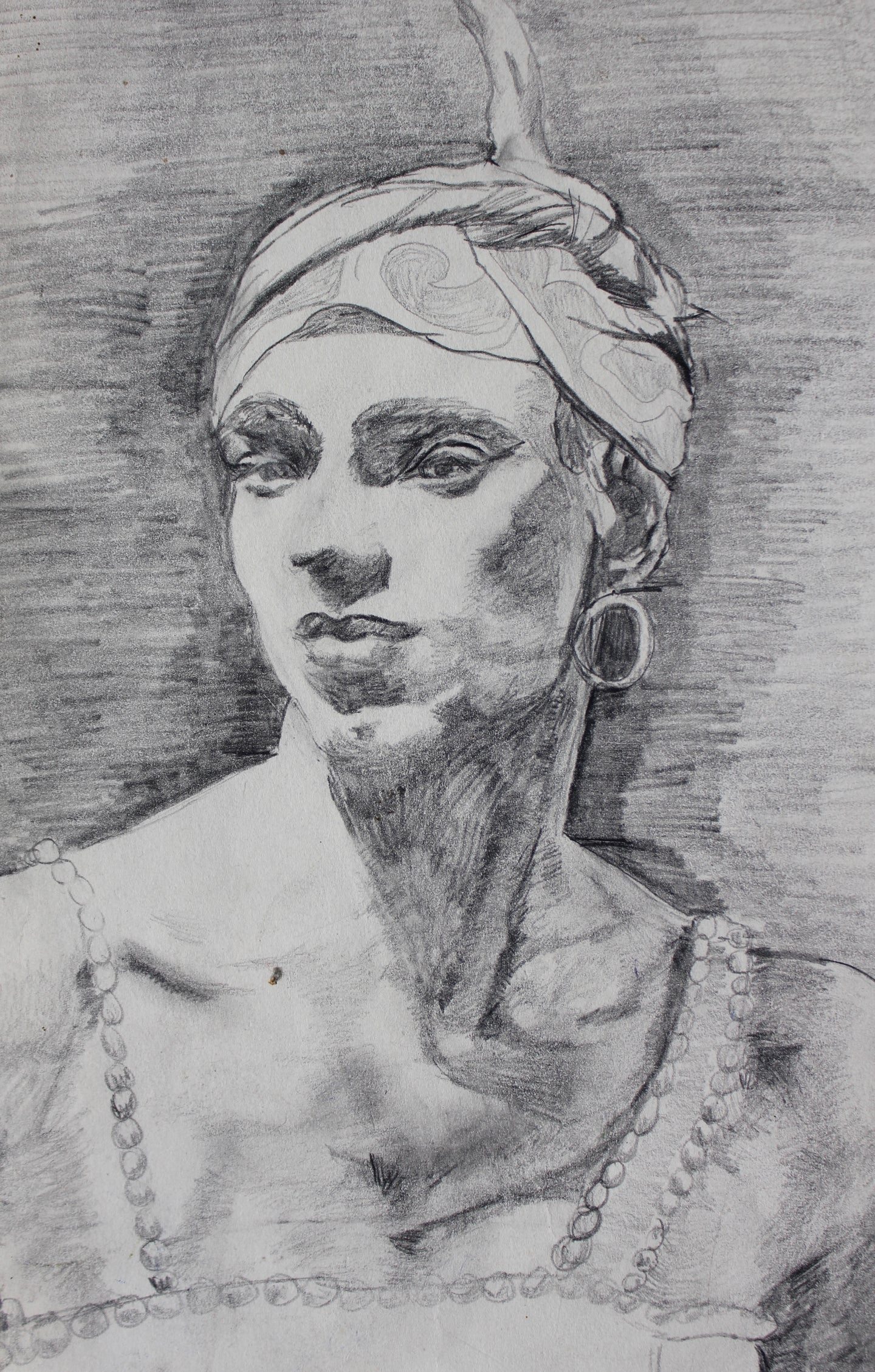 Vaslav Nijinsky in 'Scheherazade'original  drawing by Jacqueline Read-Szymczyk