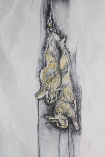 'The Unfortunate Rabbits' ; drawing  by Jacqueline Read-Szymczyk